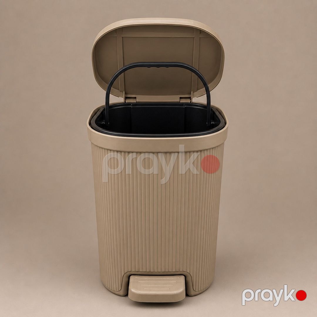 Zibil çəni AA607, plastik/polipropilen, qəhvəyi, 12 l — Mallar, Bakı (2)