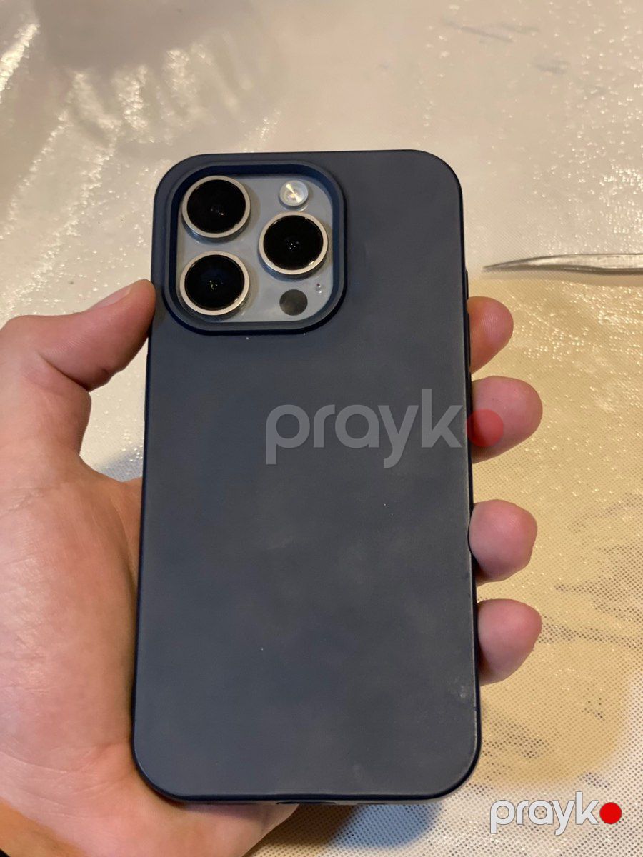 Apple iPhone 15 Pro Natural Titanium 128GB/8GB — Smartfonlar, Gəncə (2)