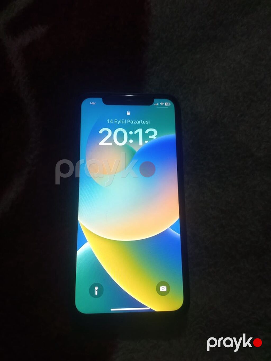 IPhone X, 64 GB, Sierra Blue, Qırıq — Apple iPhone, Xırdalan (2)