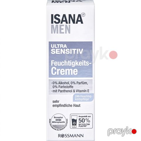 Üz üçün krem Men Ultra Sensitiv Feuchtigkeitscreme, 75 ml — Bakı