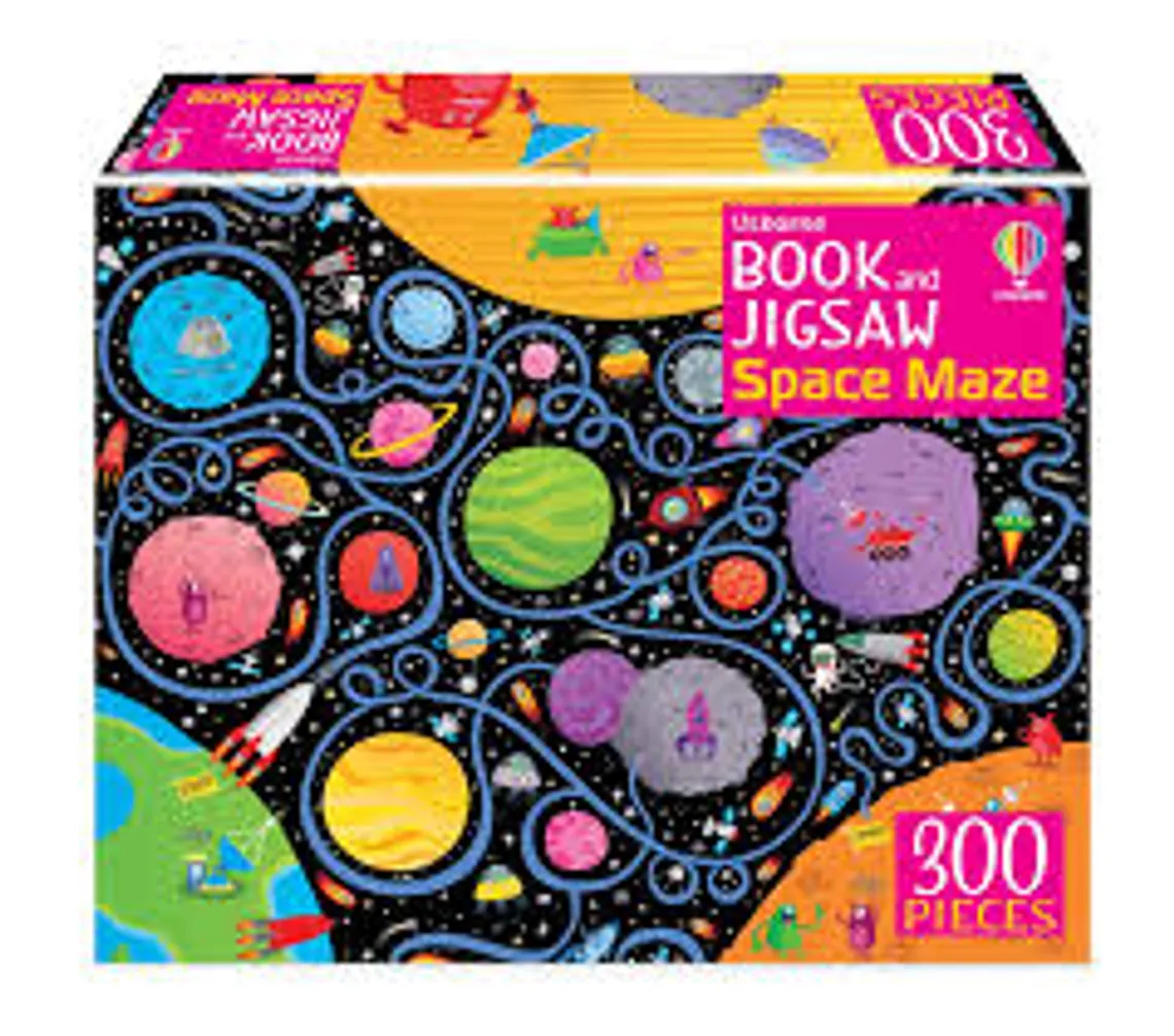 Usborne Book and Jigsaw Space Maze — Bakı