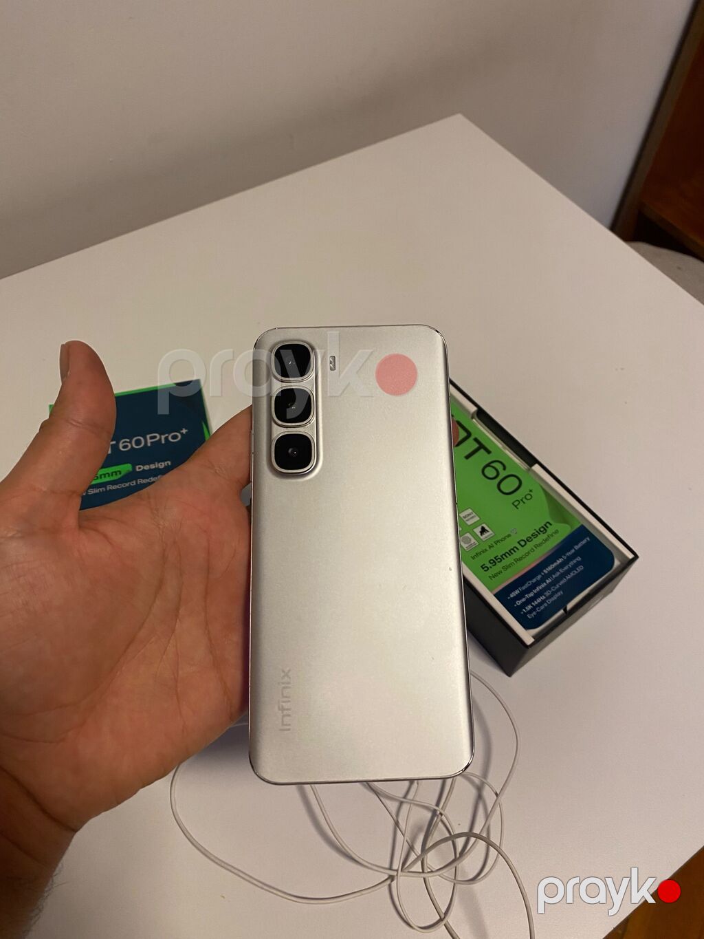 Infinix Hot 60 Pro+, 256 GB, rəng - Gümüşü, Sensor — Infinix, Bakı (2)