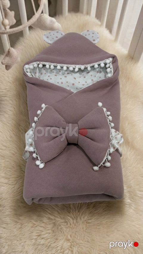 Yenidoğulmuş üçün zərf Seren Baby, çəhrayı, pambıq, 0+ ay — Bakı