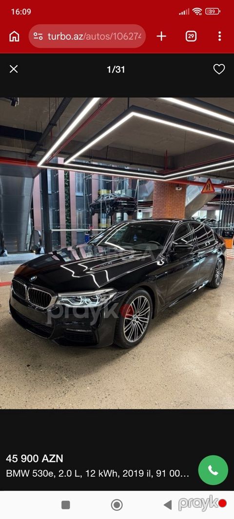 BMW 530, 2019 il — Bakı