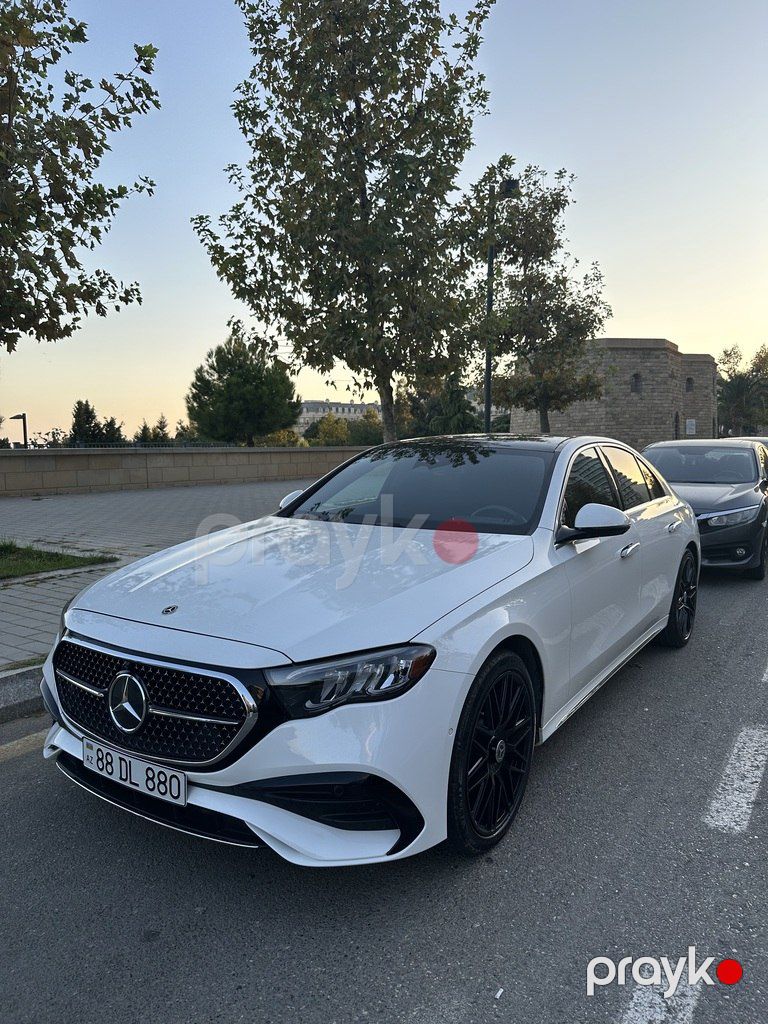 Mercedes E 300 4MATIC, 2.0 L, 2024 il, 18 280 km — Avtomobillər, Bakı (5)
