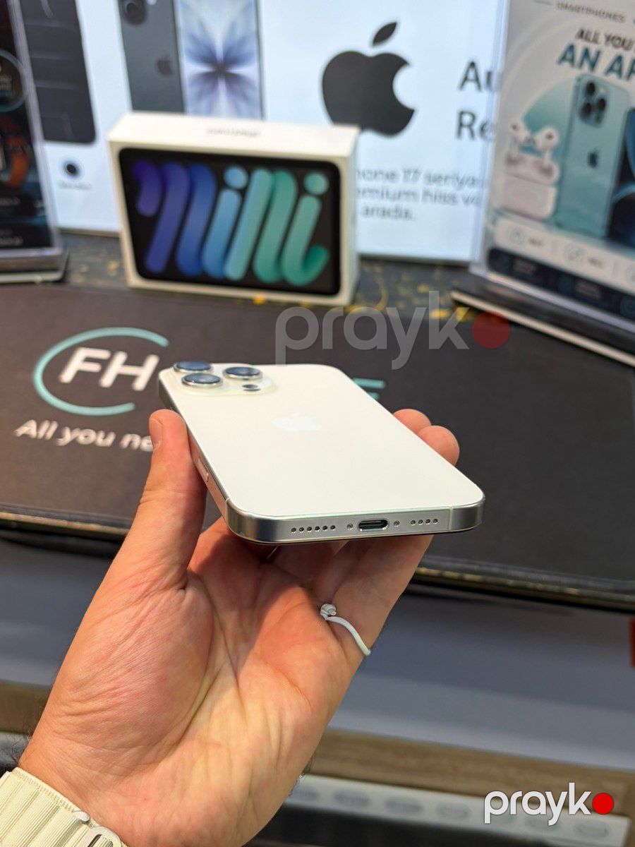 Apple iPhone 16 Pro Max White Titanium 256GB/8GB — Smartfonlar, Bakı (5)
