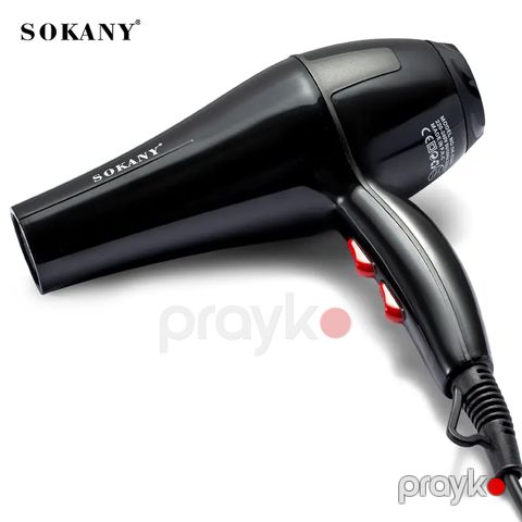 Sokany SK-2200 2200W Güclü Saç Qurutma Feni – Professional Saç Şəkilləndirici, Sürətli Qurutma — Bakı