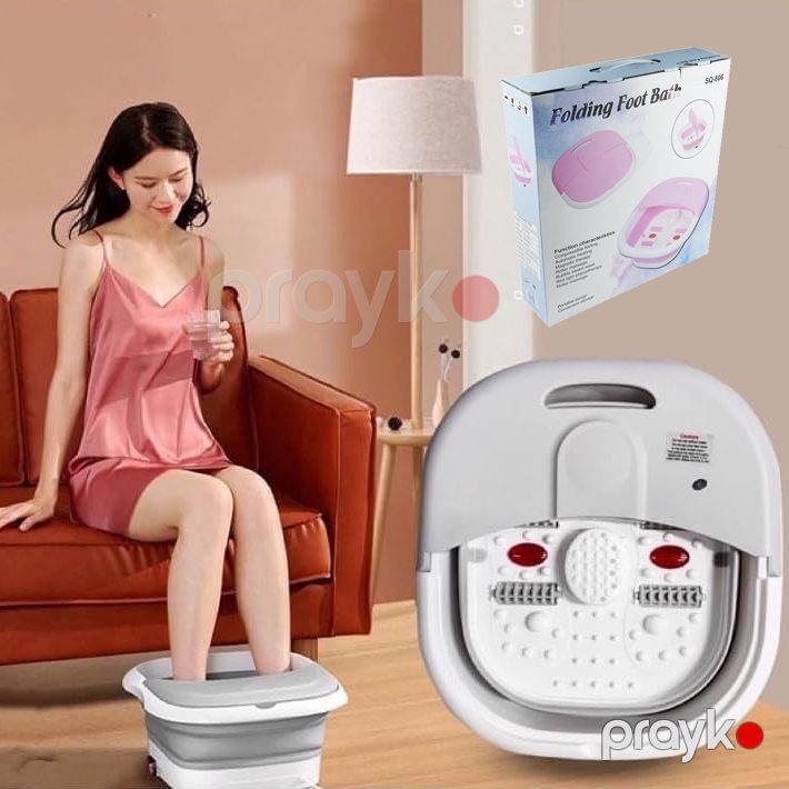Rahatladıcı Ayaq Spa Masaj Vannası – Qatlanabilən Ayaq Yuma Vannası — Masaj aparatları, Bakı (3)