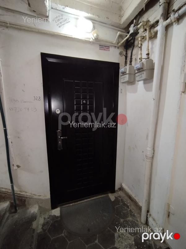 Satılır 2 otaqlı Bina evi menzil (Köhnə tikili), 62 m², Yasamal rayonu — Mənzil, Bakı (5)
