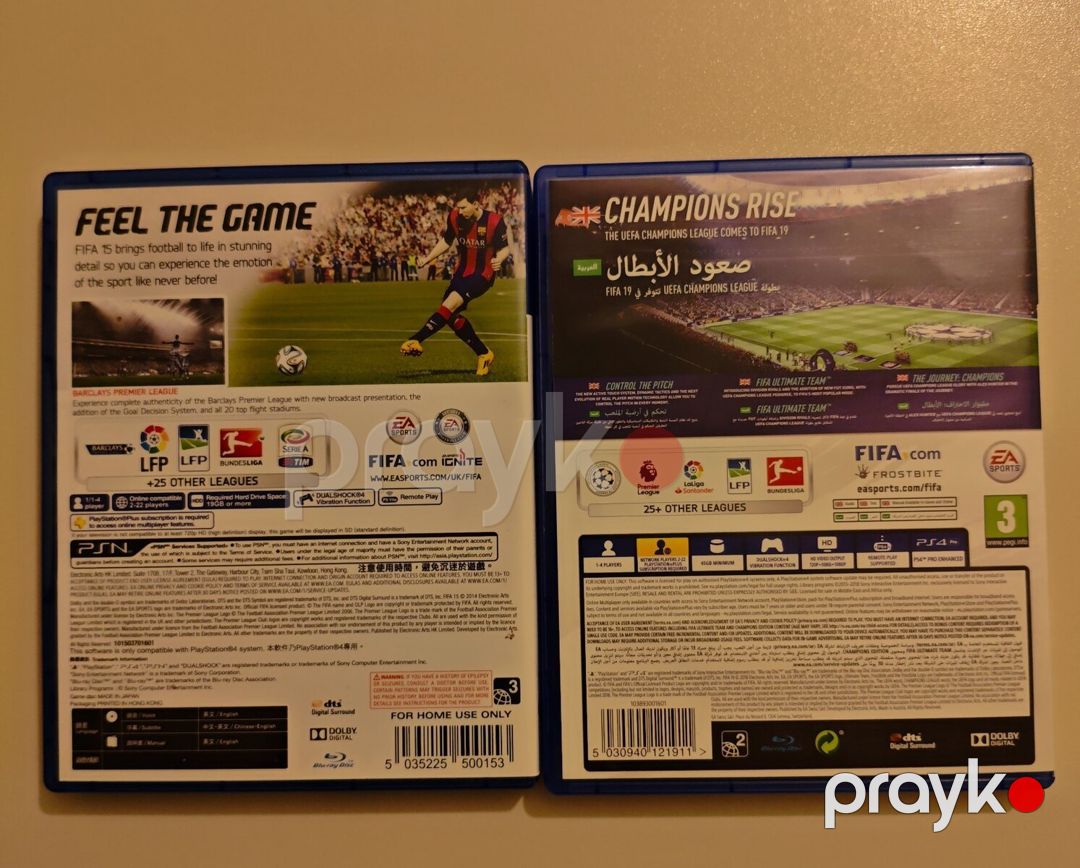 PlayStation 4 üçün Fıfa oyun diski — Oyunlar, konsollər və proqramlar, Bakı (2)