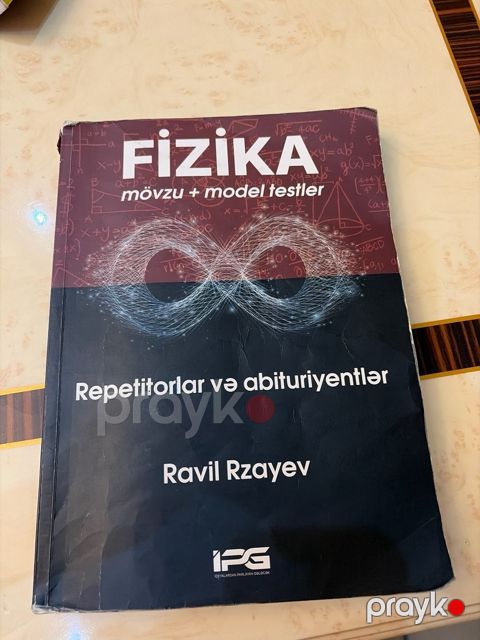 Fizika qayda kitabı Ravil Rzayev — Bakı