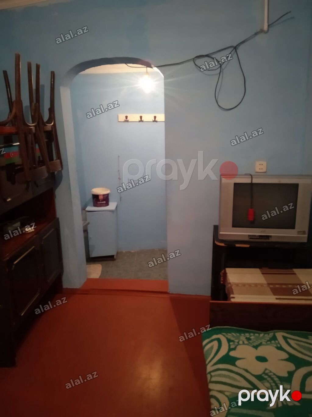 Kirayə üçün ayrıca otaq - Plan: bir otaqdan ibarət, arakəsməli — Mənzil, Bakı (4)