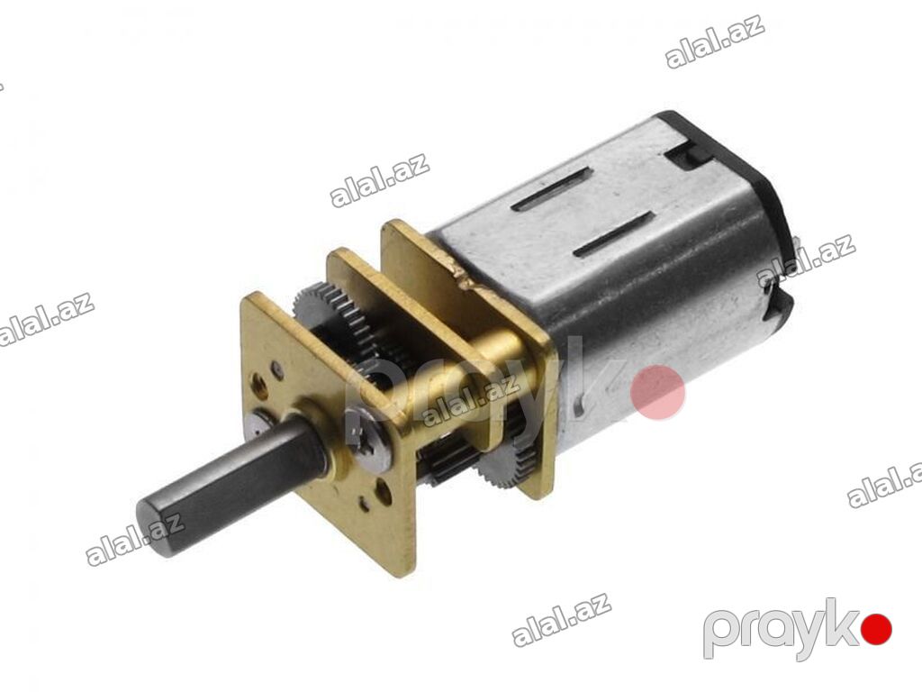 Başlıq: 6V 150 RPM DC Motor UHP – 12 mm mikro reduktorlu Təsvir — Avto, Bakı (3)