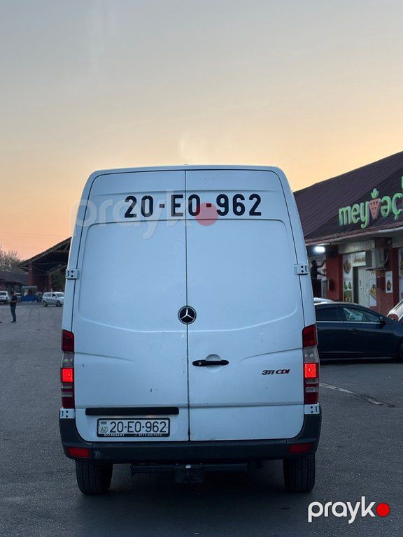 Mercedes Sprinter 311, 2.1 L, 2007 il, 300 000 km — Avtomobillər, Gəncə (6)