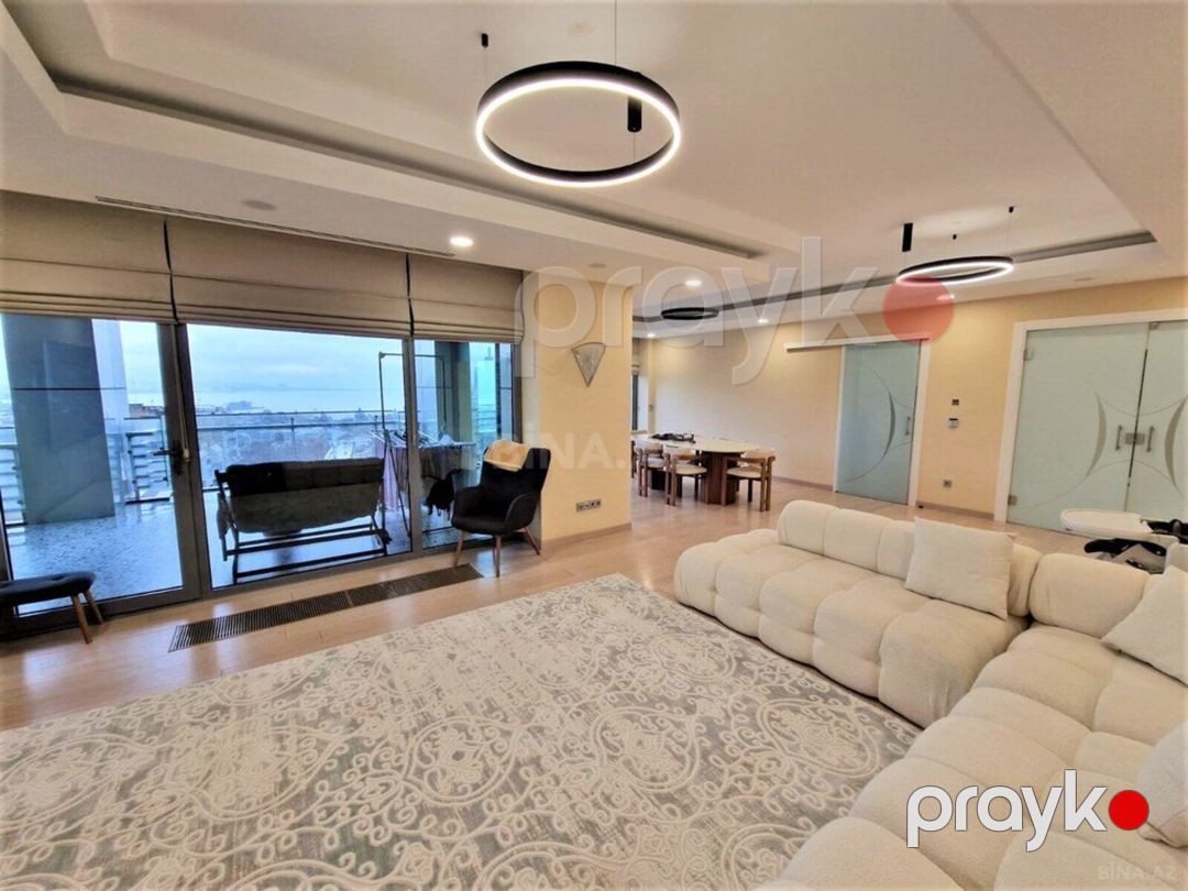 İcarəyə verilir 4 otaqlı yeni tikili 325 m² — Mənzil, Bakı (9)