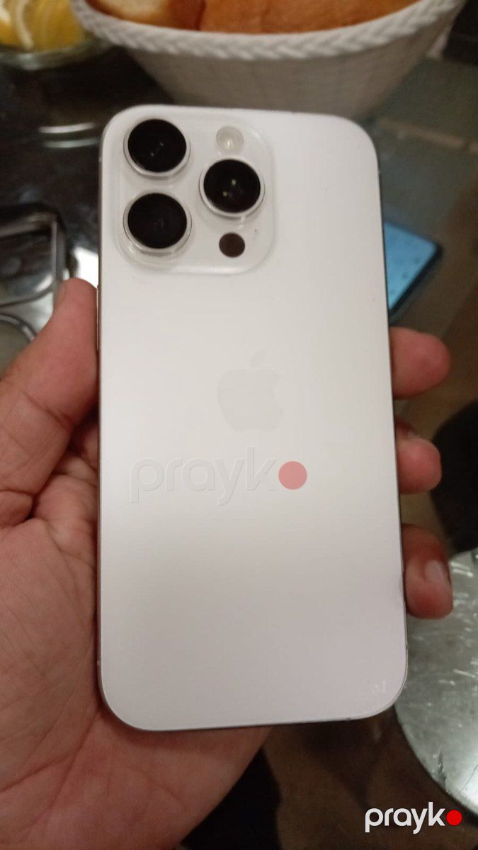 Apple iPhone 16 Pro White Titanium 128GB/8GB — Smartfonlar, Sumqayıt (6)