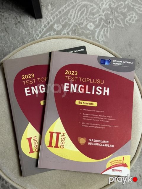 İngilis dili Testlər 11-ci sinif, DİM, 2-ci hissə, 2023 il — Bakı