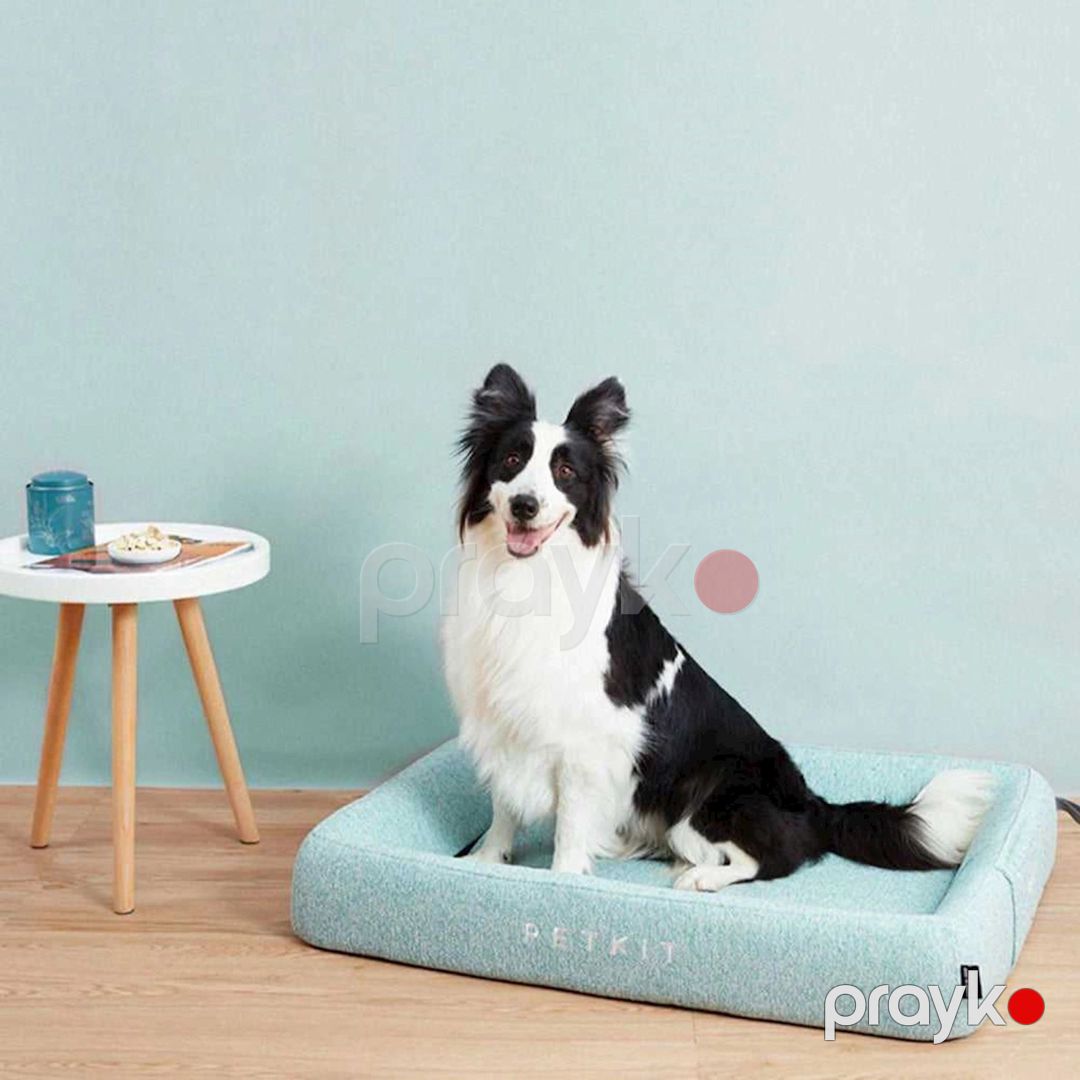 Taxt Petkit Four Season Sleep Bed, itlər və pişiklər üçün, 89x67x14.5 sm, mavi, ölçü L — Mallar, Bakı (3)