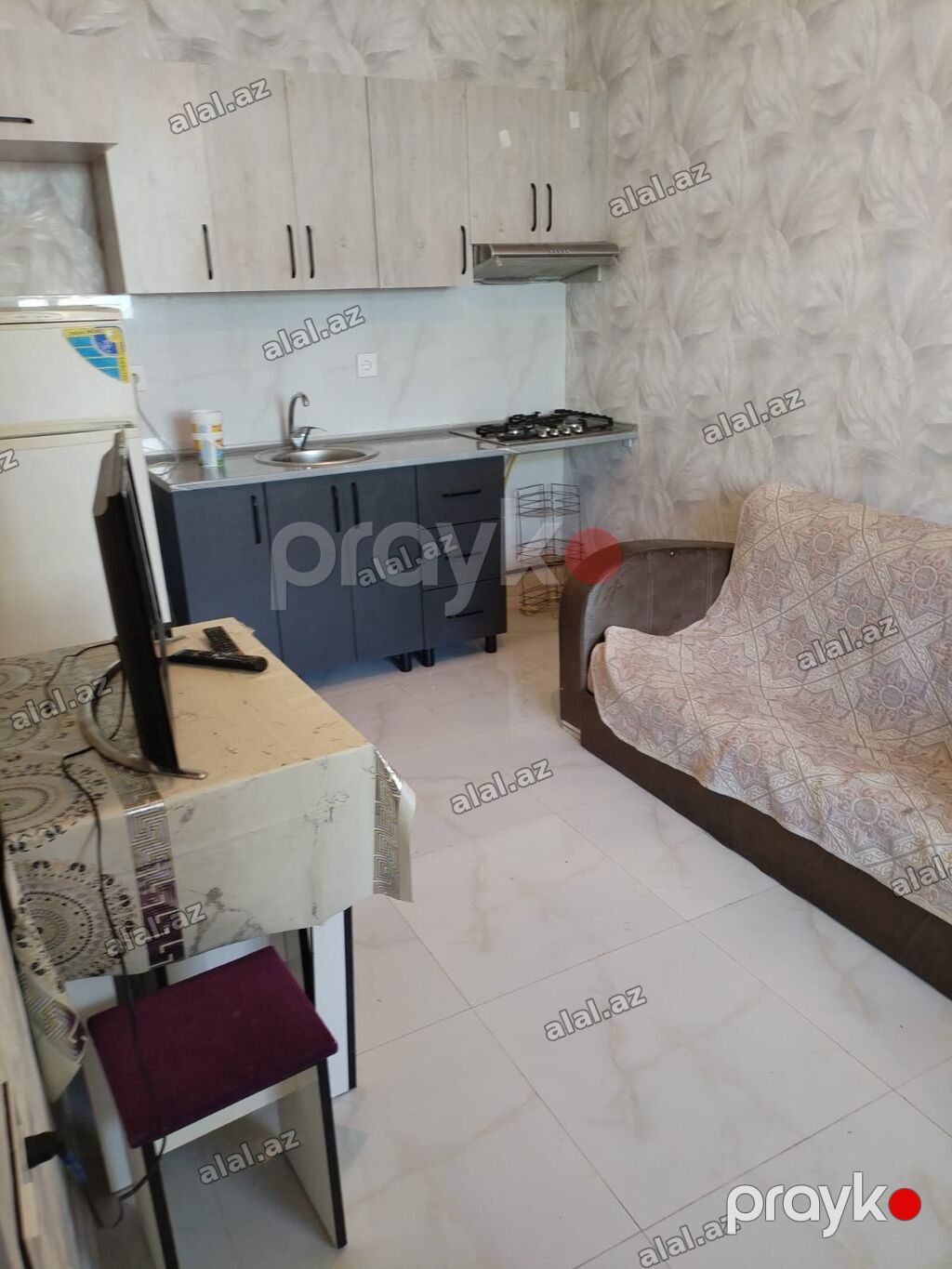 80 kv. m, 3 otaqlı, Su, Kombi, Qaz — Mənzil, Bakı (4)