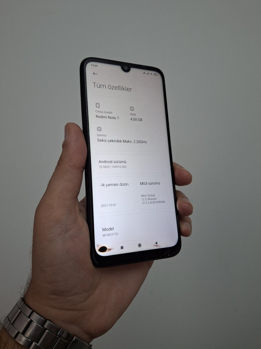 Xiaomi Redmi Note 7 Black 64GB/4GB — Smartfonlar, Bakı (4)