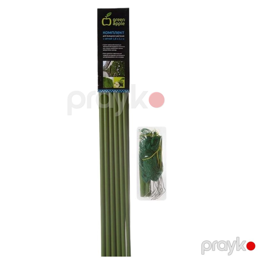 Dırmaşan bitkilər üçün dəst Green Apple GLSCL-6, 1.8x2.1 m, yaşıl — Mallar, Bakı (3)