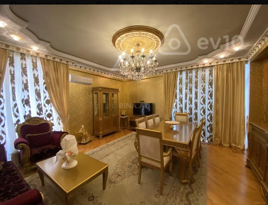 3 otaqlı mənzil, 128 m², Nərimanov — kirayə — Mənzil, Bakı (2)