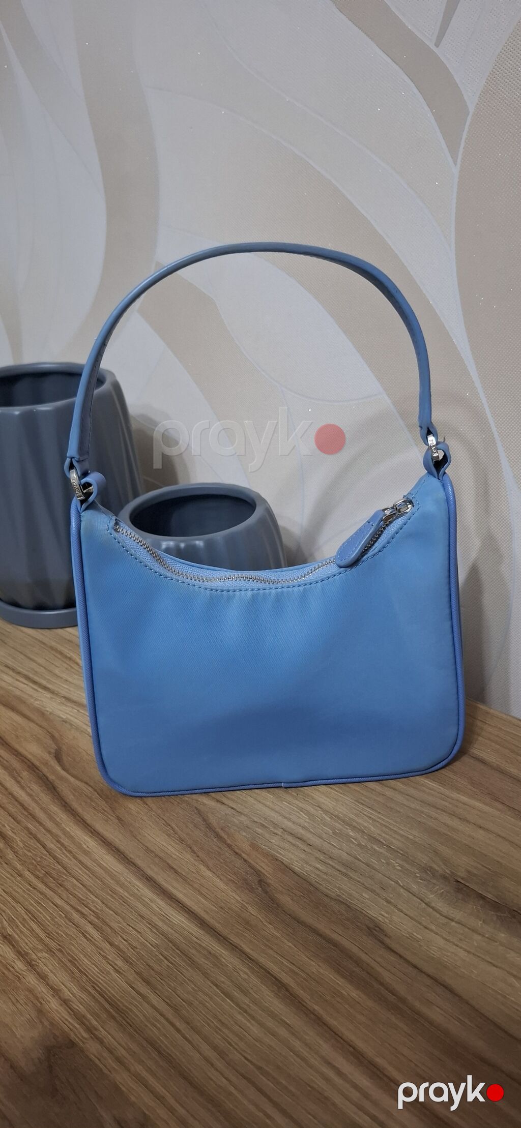 Məhsul: Prada mini çiyin çantası - Model: Hobo/Baguette stilində mini — Çantalar, çamadanlar, cüzdanlar, Bakı (3)