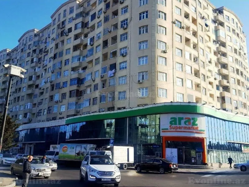 Satılır 2 otaqlı Mənzil Yeni tikili 90 m² Bakı, Nizami r., Neftçilər m., 8-ci kilometr — Bakı