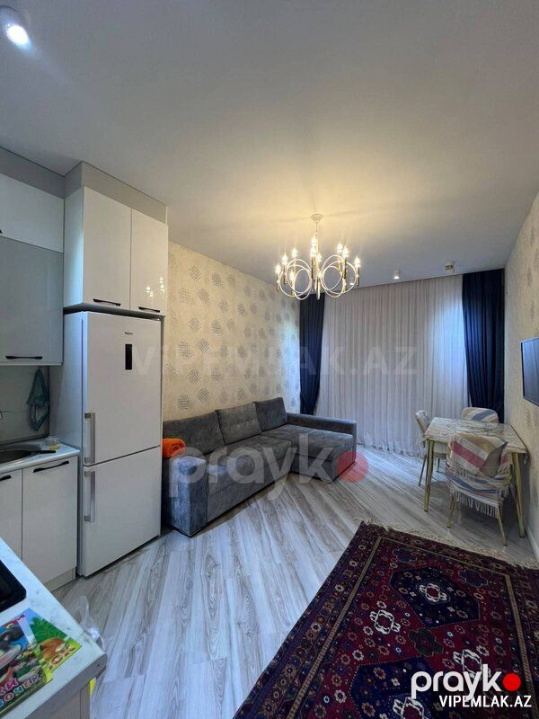 Xətai rayonunda 2 otaqlı Yeni tikili Kirayə verilir, 57 m² — Mənzil, Bakı (6)