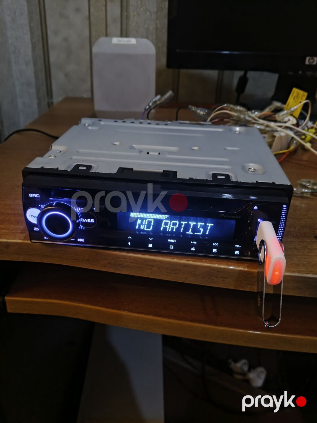 Pioneer 4600 pakkfkadı hər bi funksiya işləkdi kabelləri tamdı — Avtomobil akustikası, Bakı (2)