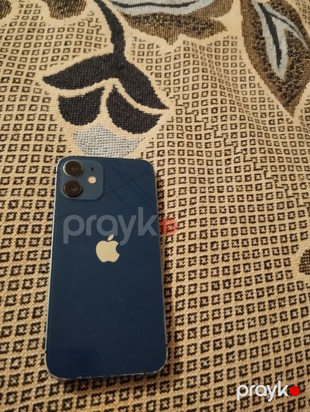 IPhone 12, 64 GB, Mavi, Qırıq — Apple iPhone, Mingəçevir (2)