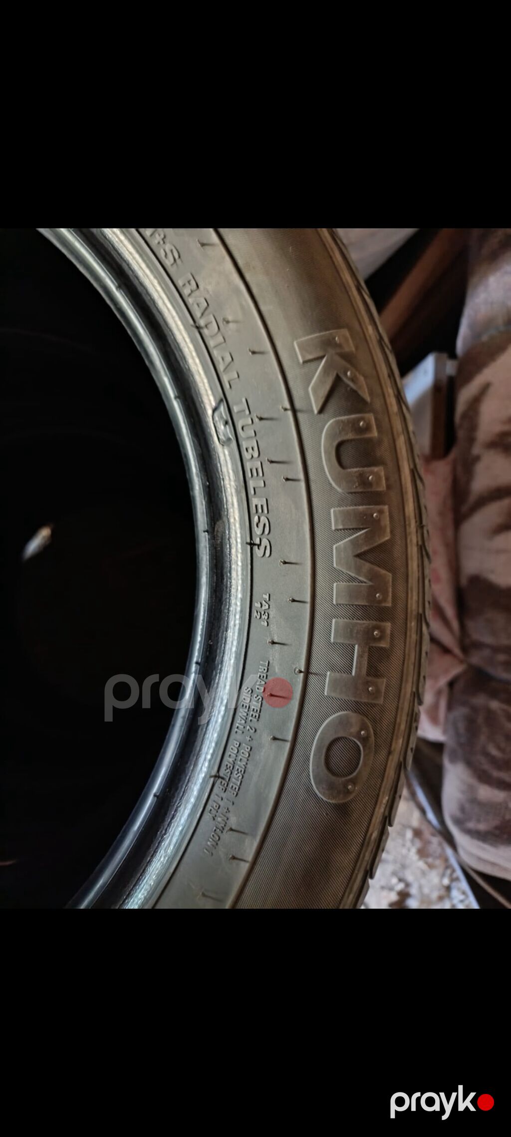 Kumho avtomobil təkərləri - Ölçü: 215/55 R17 normal veziyetdedr eyri — Şinlər, Bakı (3)