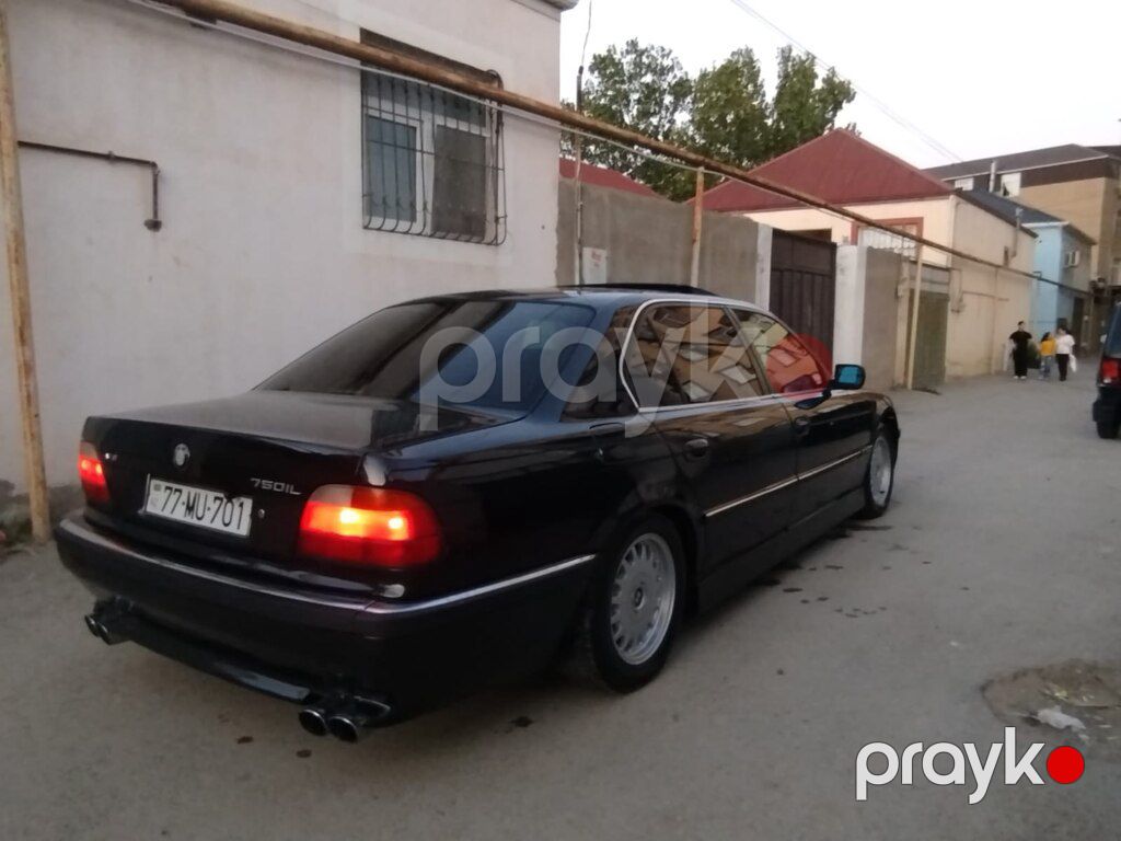 BMW 740, 4.4 L, 1998 il, 316 115 km — Avtomobillər, Bakı (3)