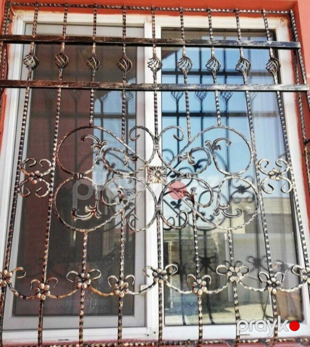 Pəncərə barmaqlıqları — Təmir və inşaat, Bakı (10)