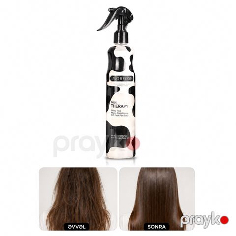 Kondisioner-sprey Morfose Milk Therapy, sulfatsıız, 400 ml — Bakı