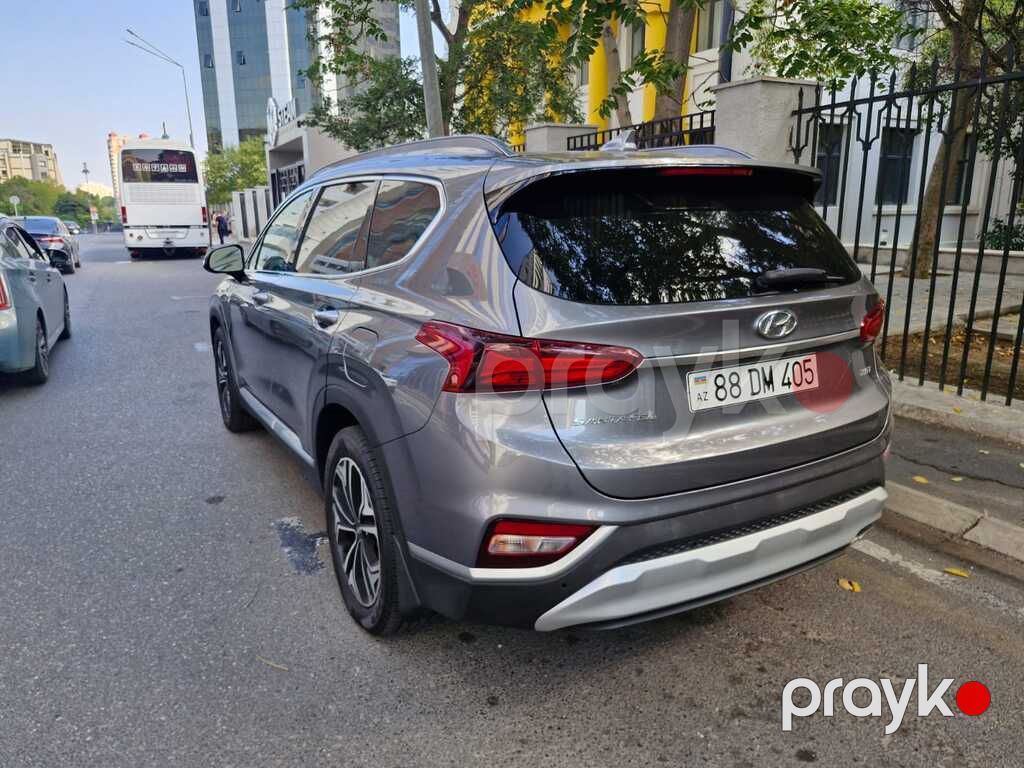 Hyundai Santa Fe, 2.0 L, 2019 il, 94 000 km — Avtomobillər, Bakı (8)