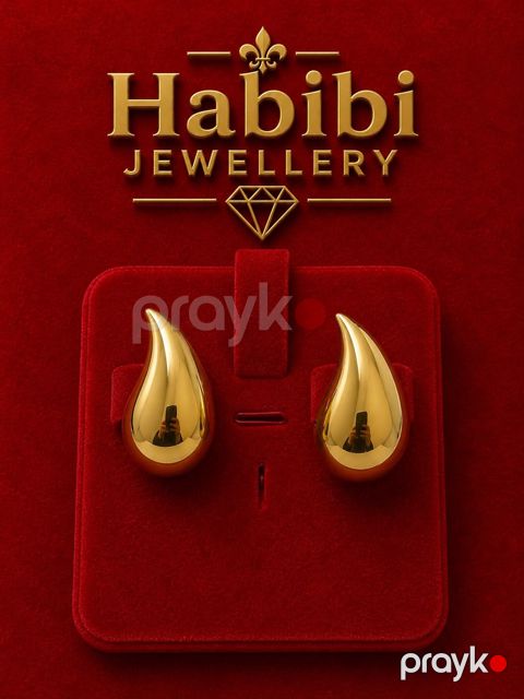 Zinət sırğaları Habibi Jewellery HJ275 — Bakı