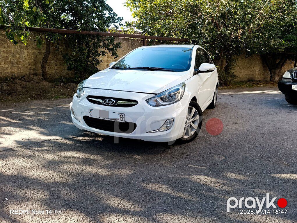 Hyundai Accent, 1.6 L, 2012 il, 189 580 km — Avtomobillər, Bakı (10)