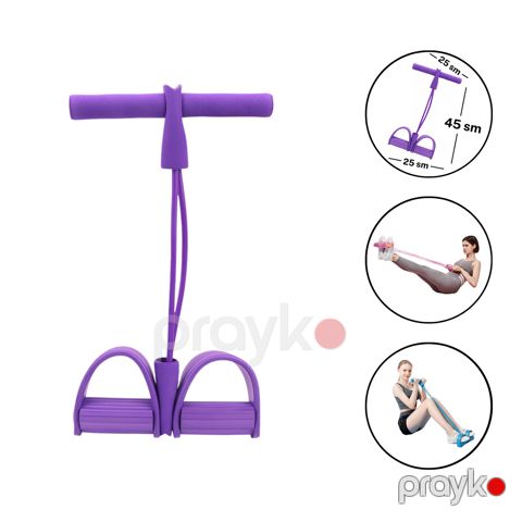 Çoxfunksiyalı trenajor Resistance band 1855 bənövşəyi — Bakı