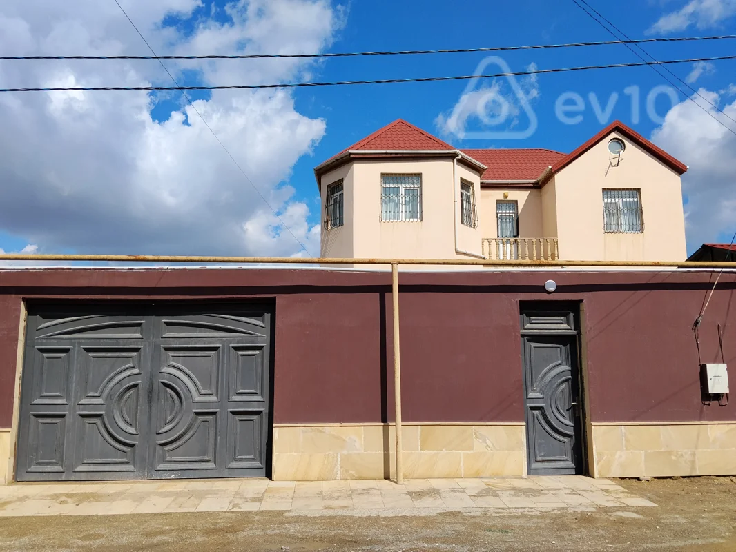 6 otaqlı həyət evi, 175 m², Abşeron rayonu, Məmmədli kəndi, Zabrat qəsəbəsi yaxınlığı. Zabrat dairəsindən Məhəmmədiyə gedən yolda — Ev, villa, Bakı (4)