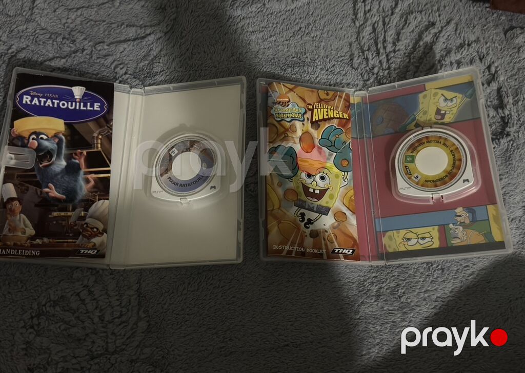 PSP oyun diskleri – 2-lik paket - Ratatouille (Disney•Pixar, THQ) — Konsol oyunları, Bakı (2)