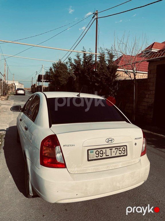 Hyundai Accent, 1.4 L, 2008 il, 410 000 km — Avtomobillər, Bakı (4)