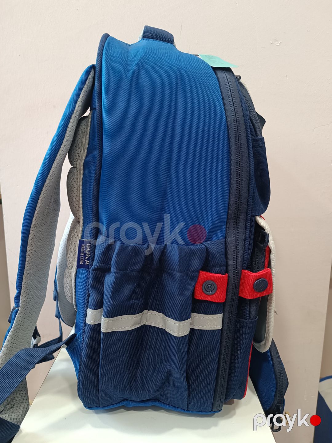 Məktəb çantası, plaşlıq parça, rəngbərəng, 38x28 sm — Mallar, Bakı (3)