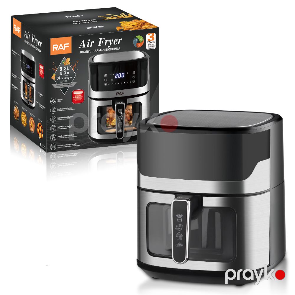 RAF R.5373 Çoxfunksiyalı Elektrikli Qızardıcı Hava Fritöz Airfryer 1600W — Digər mətbəx texnikası, Bakı (2)