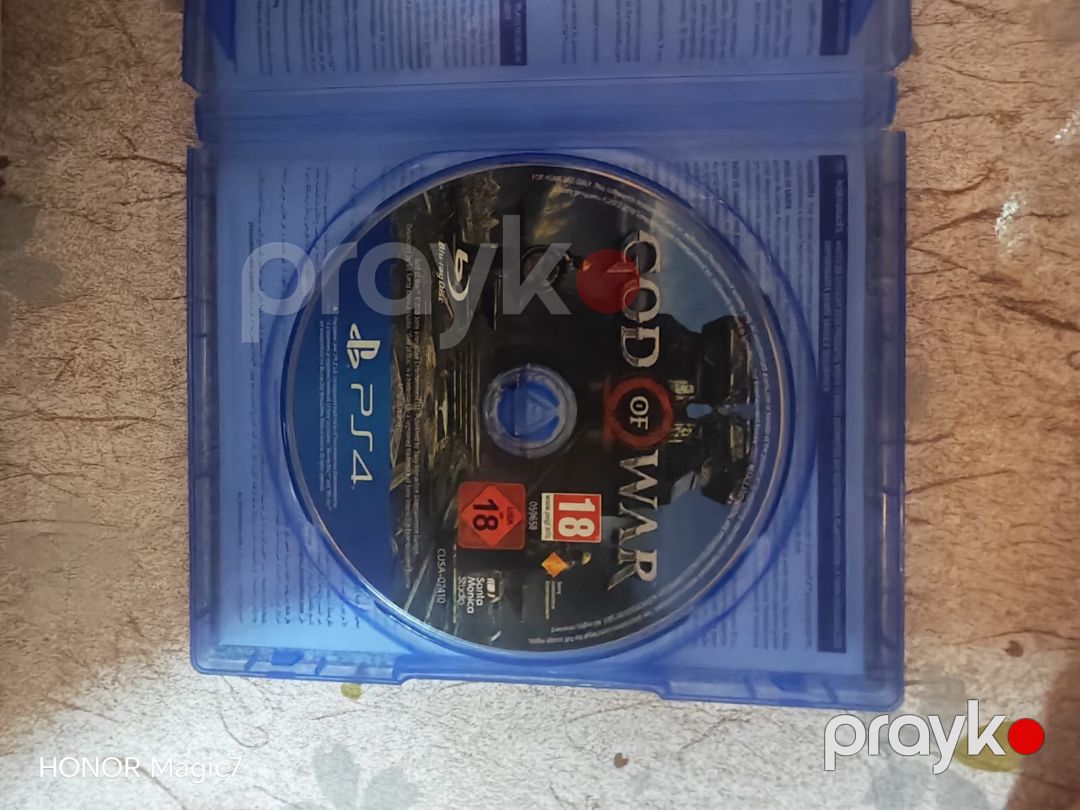 God Of War 2018 oyun diski — Oyunlar, konsollər və proqramlar, Gəncə (3)