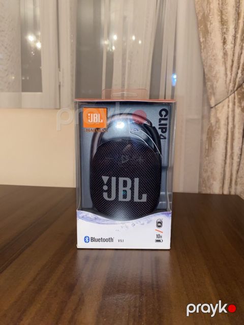 JBL Clip 4 portativ Bluetooth dinamik acilmamis tam teze - Model: JBL — Bakı