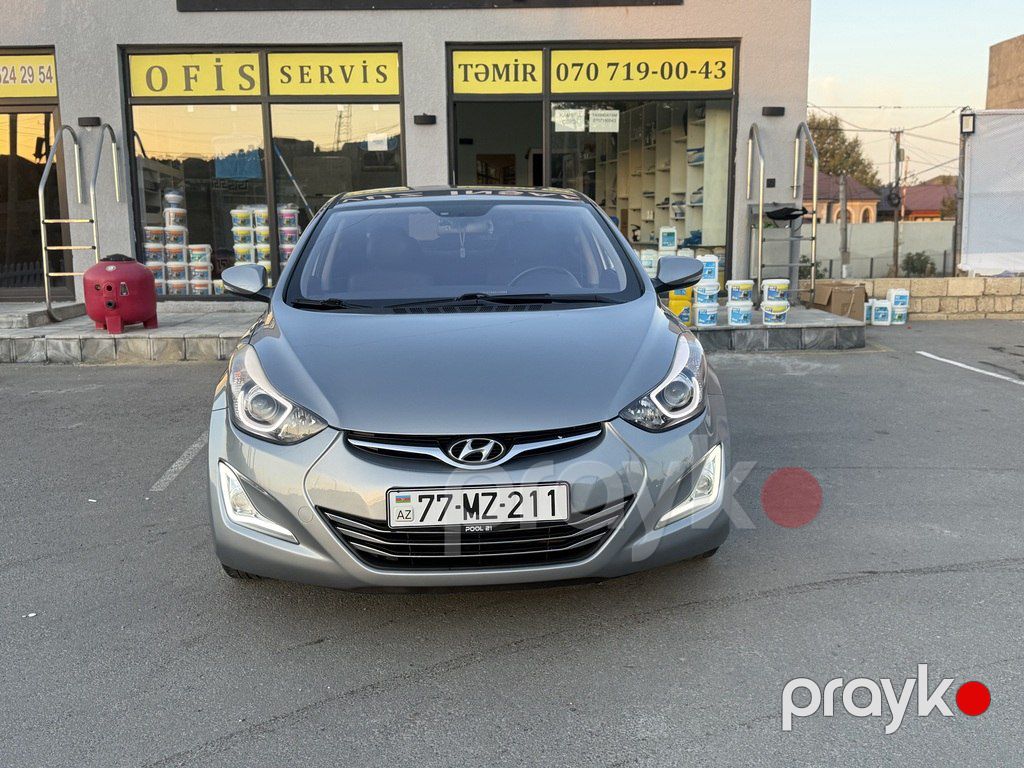 Hyundai Avante, 1.6 L, 2015 il, 130 000 km — Avtomobillər, Bakı (11)