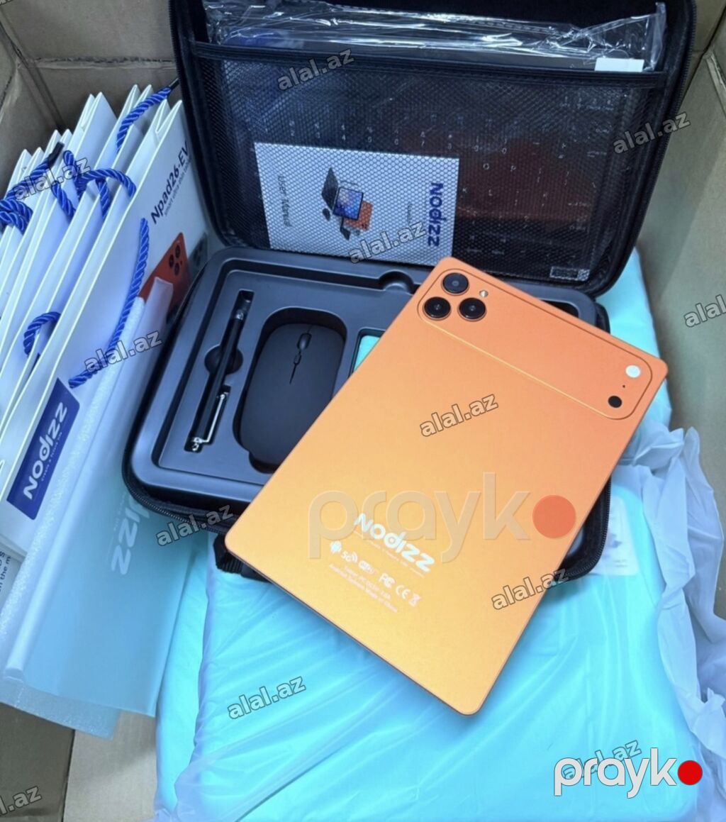 Yeni Nodizz Npad 26 / Canta Dəsti / 12GB RAM + 512GB / 5G Narıncı — Elektronika, Bakı (2)