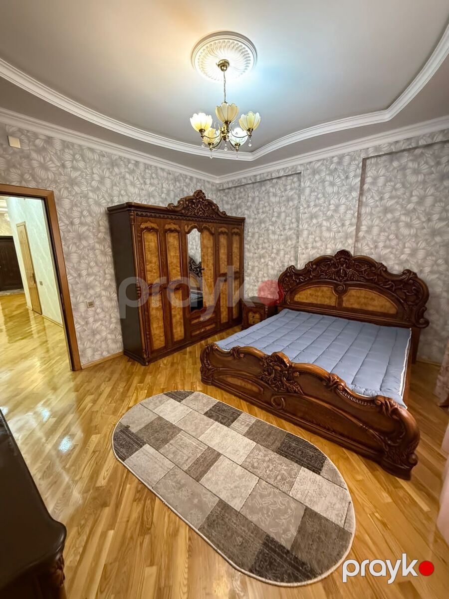 İcarəyə verilir 3 otaqlı yeni tikili 134 m² — Mənzil, Bakı (9)