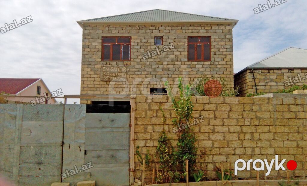 6 otaqlı, 200 kv. m, Təmirsiz — Ev, villa, Bakı (3)